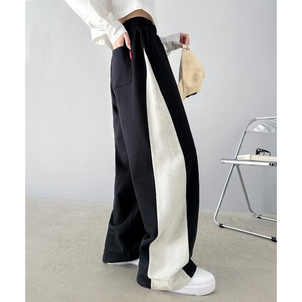 「Java」 スウェットパンツ X-LARGE ブラック レディース