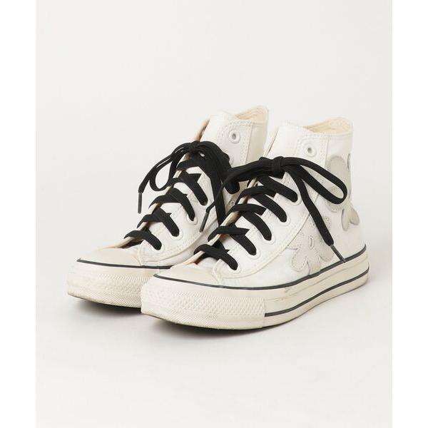 「CONVERSE」 ハイカットスニーカー 22.5cm ホワイト レディース