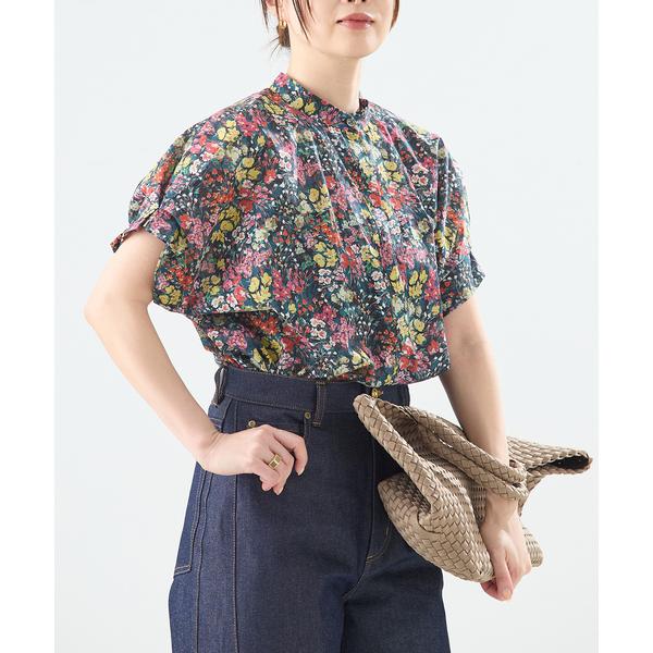 ブラウス シャツ 「WEB限定カラーあり」DEVEAUX/ドットタックスリーブシャツ レディース