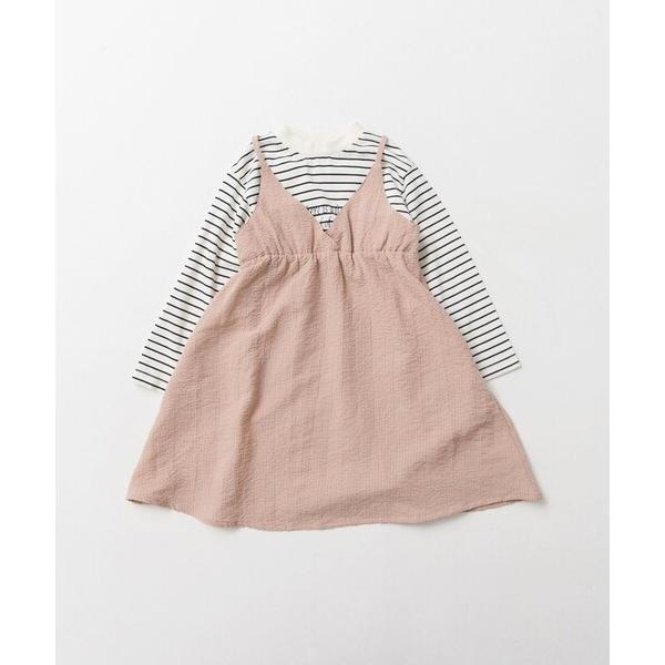ワンピース キャミドッキングワンピース キッズ 子供服 女の子