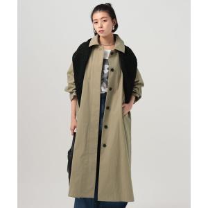 ステンカラーコート コート ステンカラーロングコート レディース