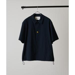 シャツ 「CULLNI exclusive for Lui's」半袖コーチシャツブルゾン メンズ