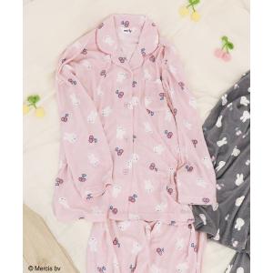 パジャマ ルームウェア 「Miffy」 やわふわ パイル ミッフィー 長袖 パジャマ レディース｜ZOZOTOWN Yahoo!店