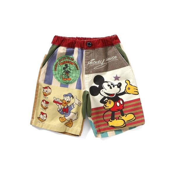 パンツ F.O.KIDS/エフオーキッズ ディズニーキャラクターGOOD OLD ウエストゴム ショ...