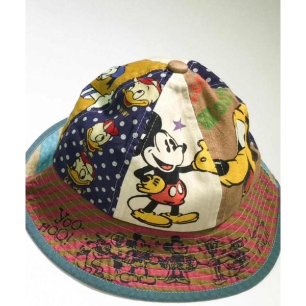 帽子 ハット F.O.KIDS/エフオーキッズ ディズニーキャラクター6パネルリメイクハット 202...