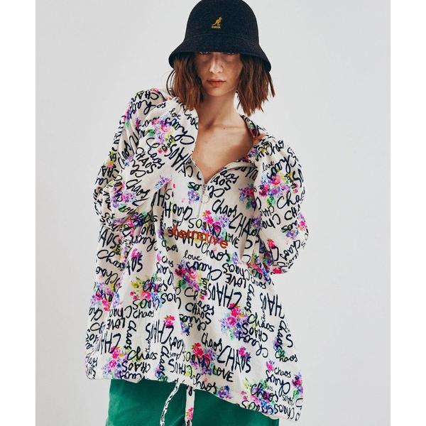 ブルゾン アウター J2182 カオスラブフラワージャケット レディース