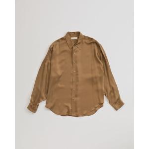 ブラウス シャツ SILKY CUPRA SHIRT 26SMSBL13 レディース