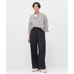 パンツ FADED WOOL LINEN TWILL レディース