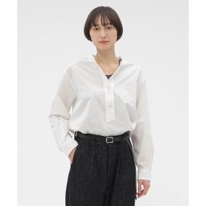 ブラウス シャツ TINY GINGHAM COTTON レディース
