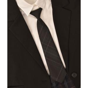 ネクタイ 「urge select」「なんちゃってシリーズ」チェック柄 ブラック系 ワンタッチ ネクタイ「学生/制服/コスプレ」｜ZOZOTOWN Yahoo!店