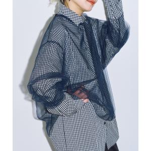 ブラウス シャツ TULLE T-SHIRTS：ブラウス レディース