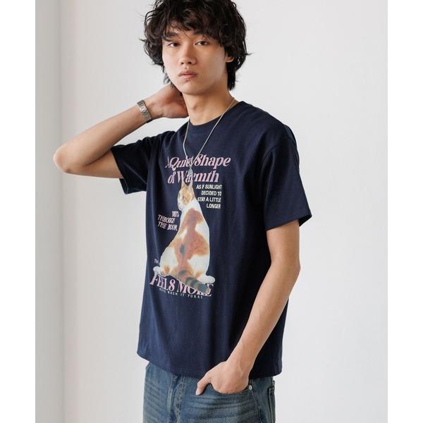tシャツ 「UNISEX」レイジーキャットＴシャツ レディース メンズ