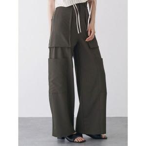 スラックス パンツ ZIPカーゴパンツ レディース