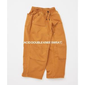 スウェットパンツ ジャージ アシッド ダブル ニー スウェット パンツ メンズ