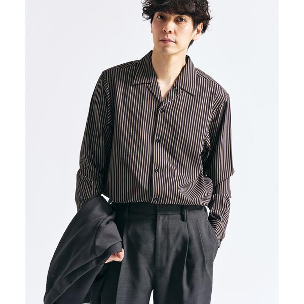 シャツ パターンプリント ロングスリーブシャツ メンズ