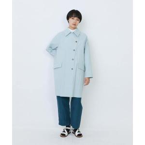 ステンカラーコート コート コットンナイロンウェ...の商品画像