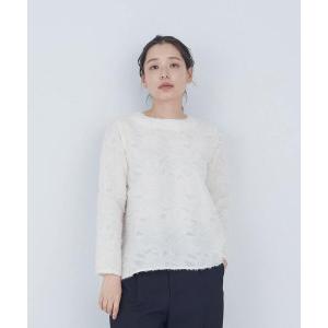 ブラウス シャツ フラワージャカードブラウス レディース