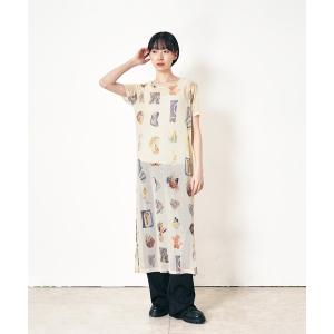 ワンピース “SEA” Yumi Matsushita シアー半袖ワンピース