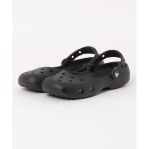 サンダル crocs クロックス CLASSIC BALLET W クラシック バレエ 211994-001 BLACK レディース