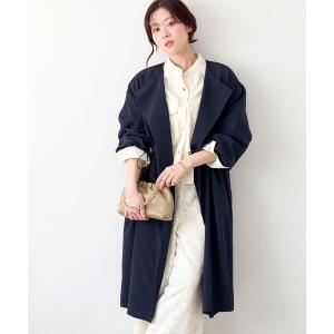 ノーカラーコート コート タンブラーオックスノーカラーコート レディース