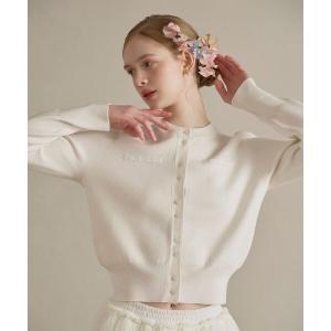 カーディガン コンパクトニットカーディガン レディース