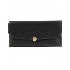 財布 「COMME CA/コムサ」 レジェ 薄マチロングウォレット レディース