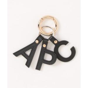 キーホルダー PORTE-CLEFS LETTRES APC/キーホルダー