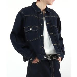 デニムジャケット gジャン デニムジャケット セカンドモデル/ショート丈/Ｇジャン/ユニセックス/セットアップ対応 メンズ レディース