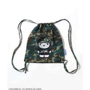 デイバック リュック HELLO KITTY DAILY KNAPSACK/ハローキティプリント リバーシブルナップサック レディース メンズ