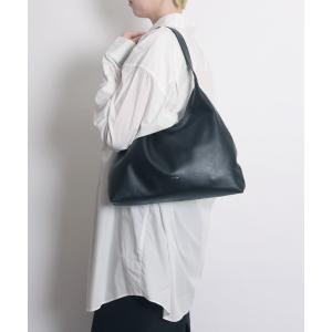 トートバッグ 「YArKA/ヤーカ」real leather round design one handle big bag 「wam10」 / リア
