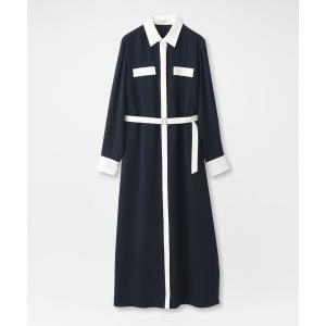 LOVELESS（ラブレス） シャツワンピース メランジツイルシャツ