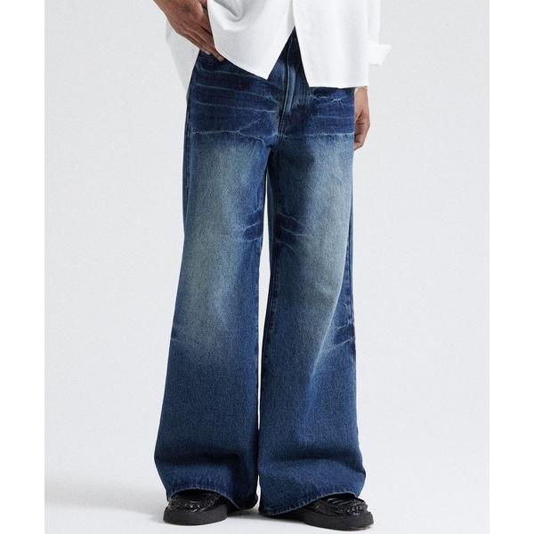 ジーンズ 「Parts Lab.」Vintage Washed Flare Denim Pants ...