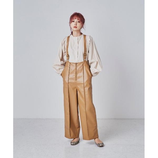 「RUBY AND YOU」 オーバーオール FREE ベージュ レディース