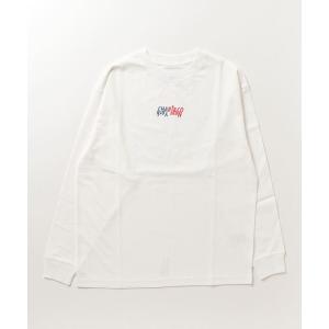 「CHARI&CO」 長袖Tシャツ LARGE ホワイト メンズ