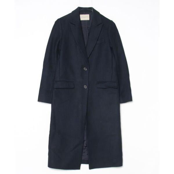 「UNITED ARROWS」 チェスターコート 36 ネイビー レディース