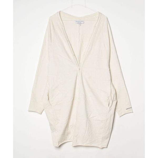 「AMERICANA」 カーディガン - ベージュ レディース