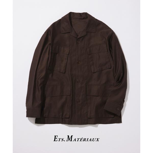 ミリタリージャケット モッズコート ETS.MATERIAUX(マテリオ) スーピマ ファティーグ ...