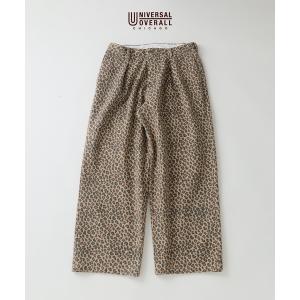 チノパン UNIVERSAL OVERALL / ユニバーサルオーバーオール 別注 1タック ワイドパンツ メンズ