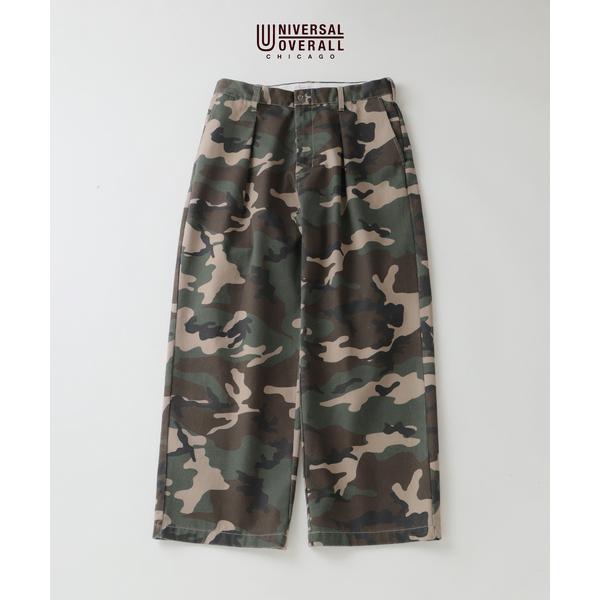 チノパン UNIVERSAL OVERALL / ユニバーサルオーバーオール 別注 1タック ワイド...