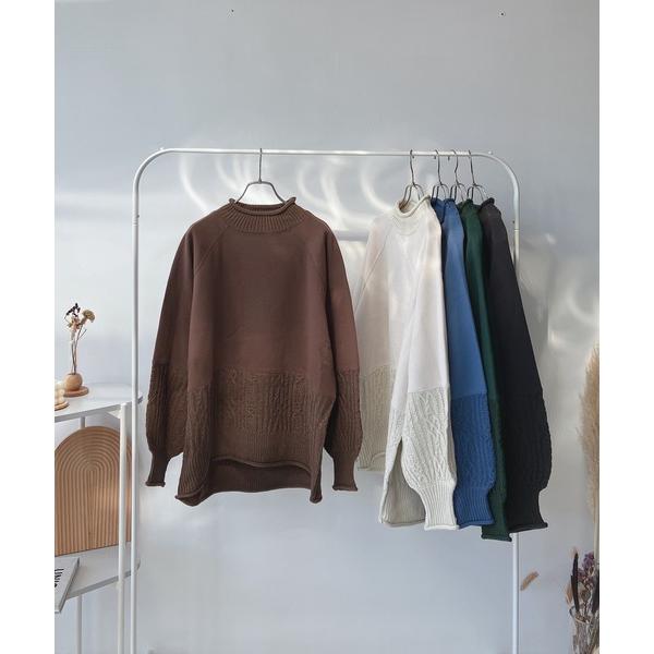 「AS KNOW AS plus」 スウェットカットソー FREE モカ レディース