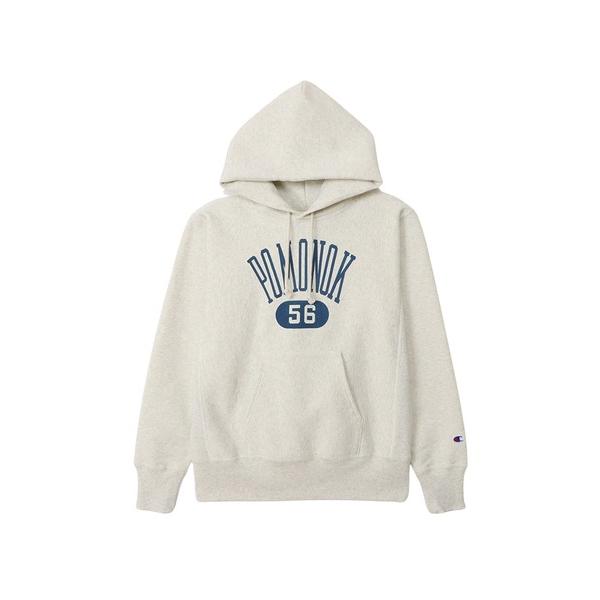 「Champion」 プルオーバーパーカー MEDIUM オートミール メンズ