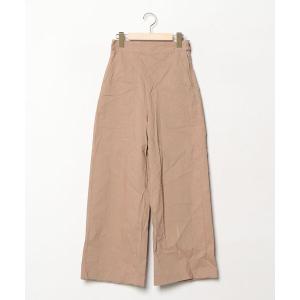 「INED CLARO」 パンツ 7号 キャメル レディース