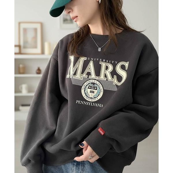 「Java」 スウェットカットソー X-LARGE チャコール レディース