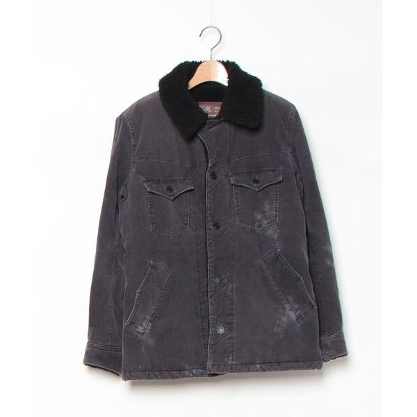 「TMT」 コーデュロイジャケット MEDIUM ブラック メンズ