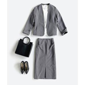 「haco!」 セットアップ LARGE グレー レディース