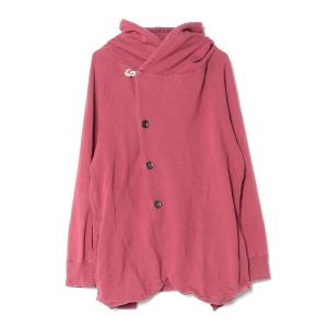 「rehacer」 カーディガン X-LARGE ワインレッド メンズ