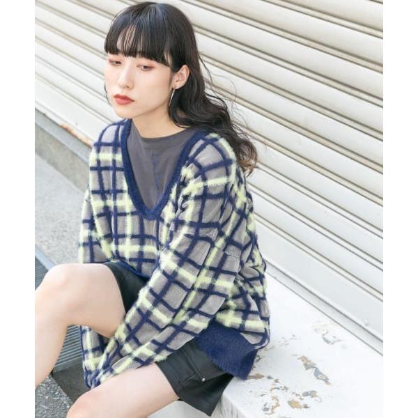 「KBF」 ニットアンサンブル ONE ブルー系その他 レディース