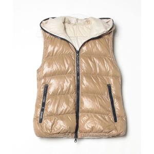「DUVETICA」 ダウンベスト - ベージュ レディース