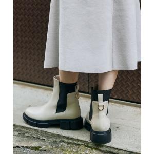 「Mazell」 ブーツ 35 キナリ レディース