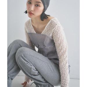 tシャツ 「Re」sensual lace sheer top レディース